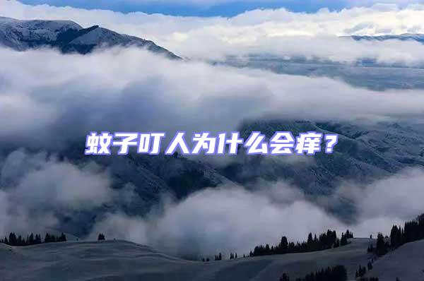 蚊子叮人為什么會(huì)癢？