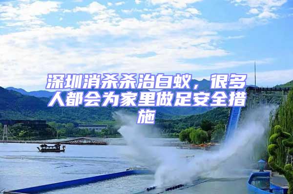 深圳消殺殺治白蟻，很多人都會為家里做足安全措施