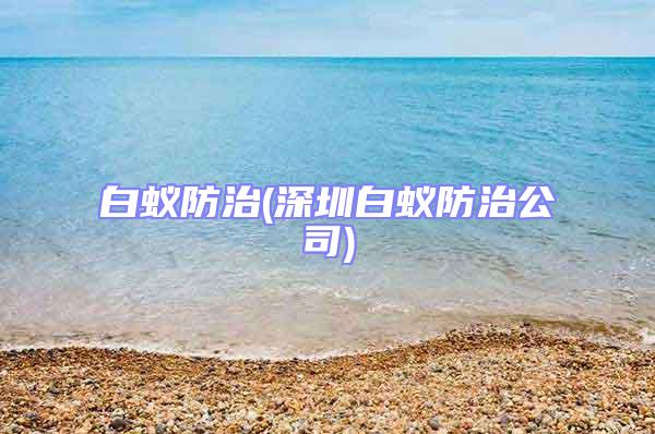 白蟻防治(深圳白蟻防治公司)