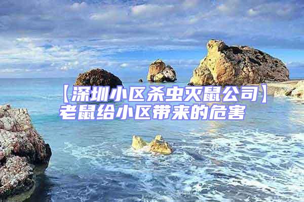 【深圳小區(qū)殺蟲滅鼠公司】老鼠給小區(qū)帶來的危害