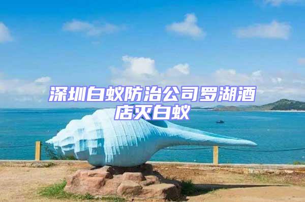 深圳白蟻防治公司羅湖酒店滅白蟻